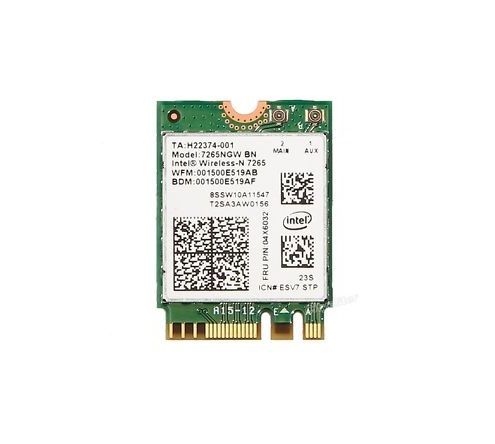 793840-005 - HP Intel Wireless-N 7265 AN NGFF 300M Wi-Fi+ Bluetooth 4.0 Dual Band Card