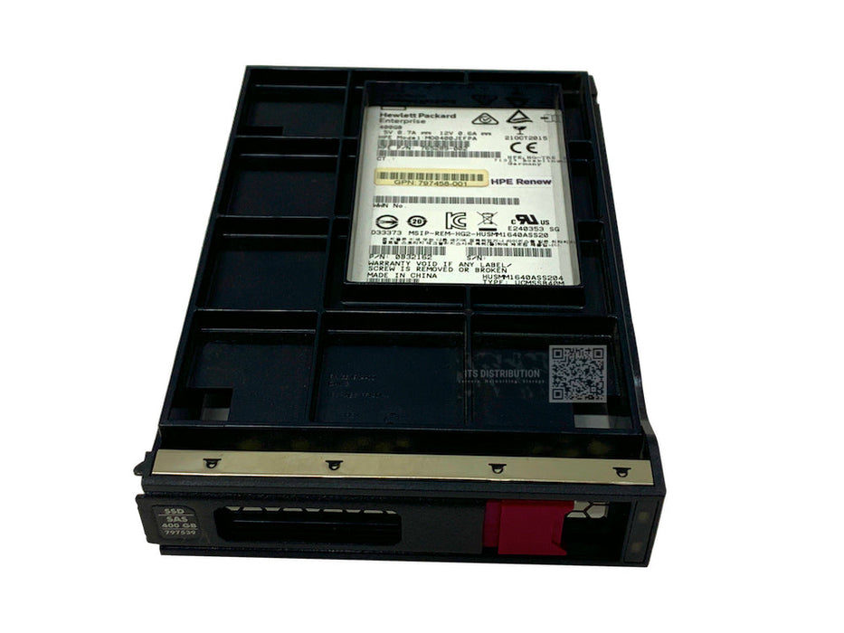 797289-B21 I HP 400 GB 3.5" Internal Solid State Drive with Tray 797539-001