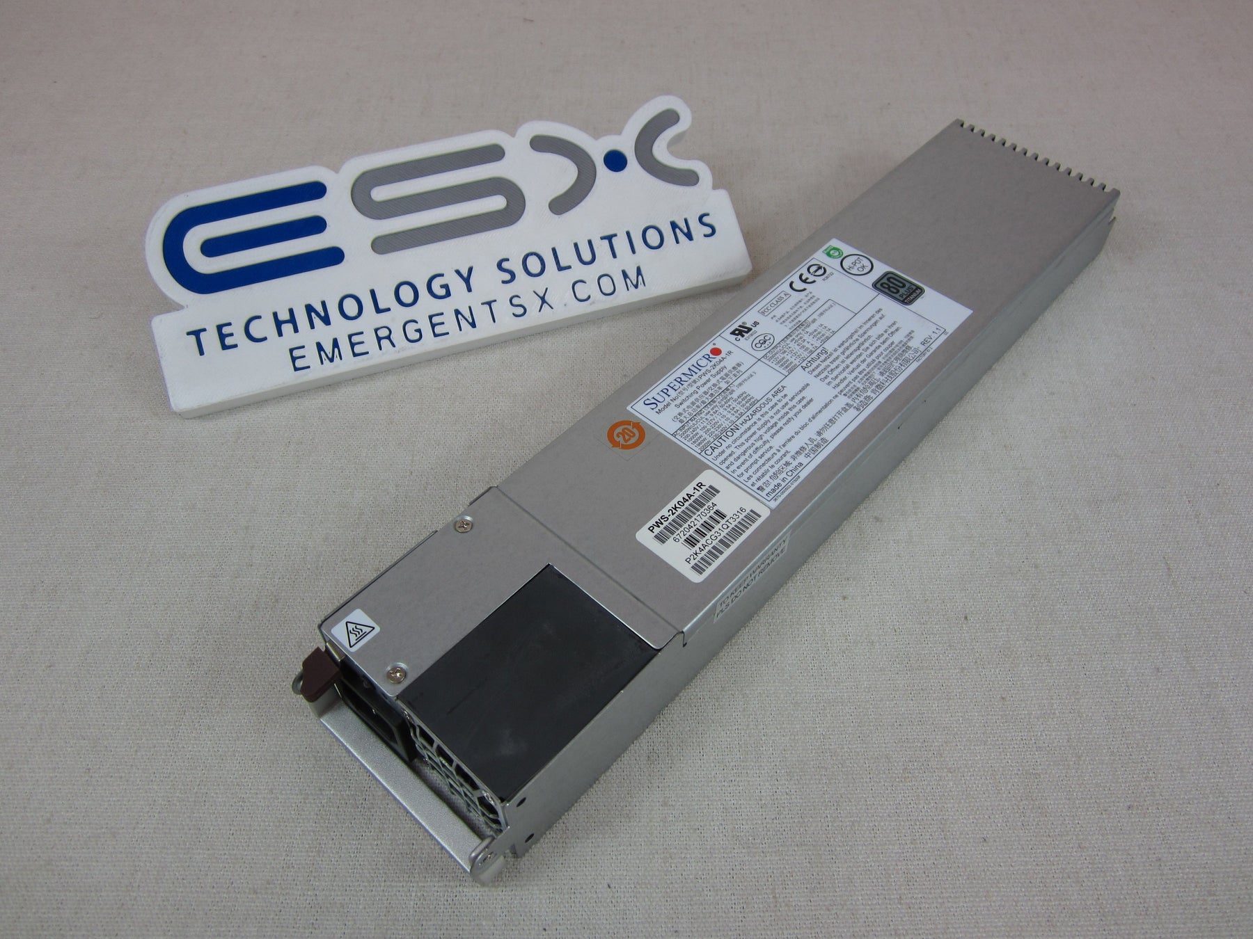 Supermicro PWS-2K04A-1R 2000W 80 Plus Titanium Power Supply Module