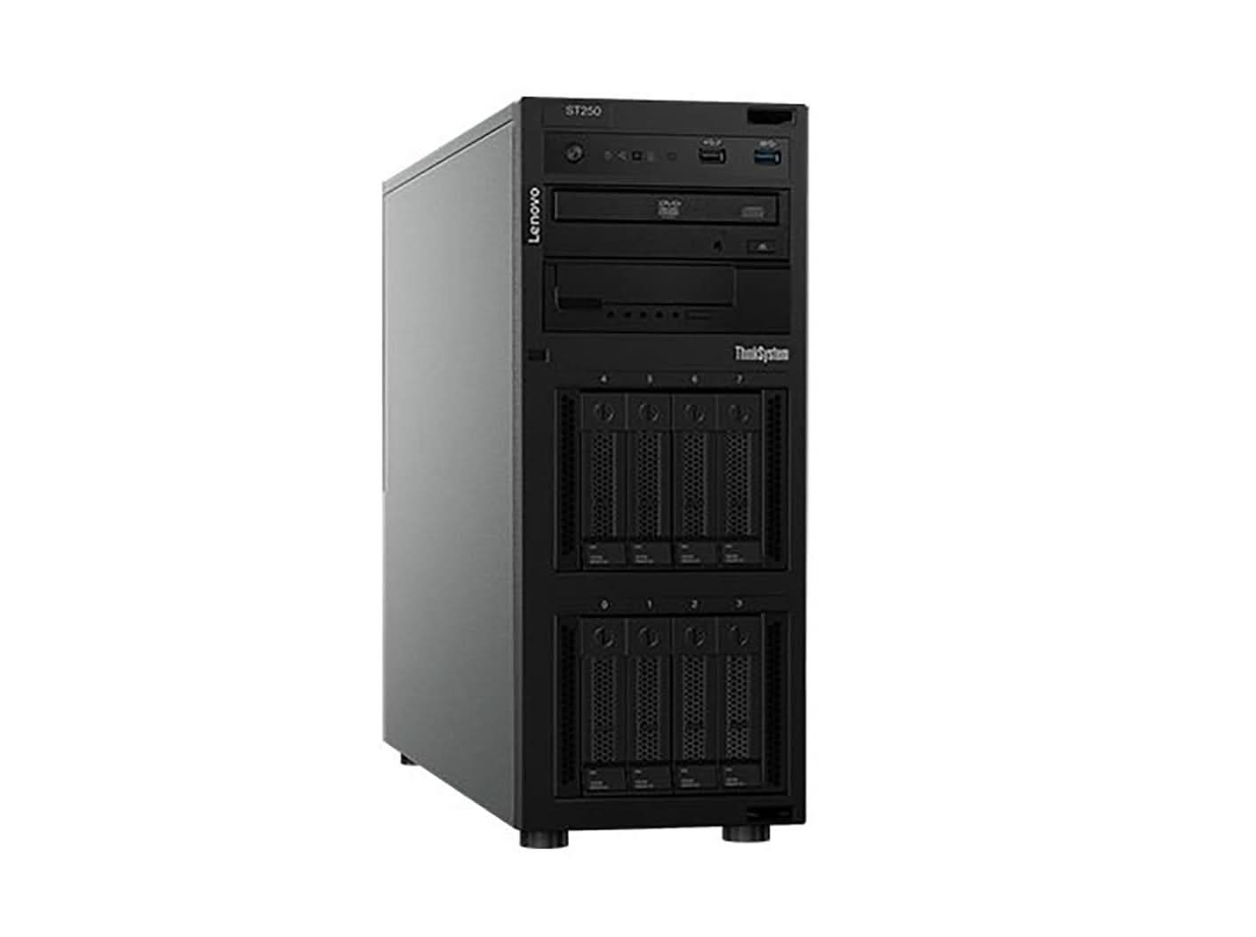 Lenovo Think System SR250 V3 7DCEA02MNA 4U Intel Xeon 4-core 16GB Server