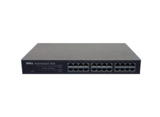 7H969 - Dell PowerConnect 2024 24-Ports 10/100BASE-T Ethernet Rack-mountable Network Switch