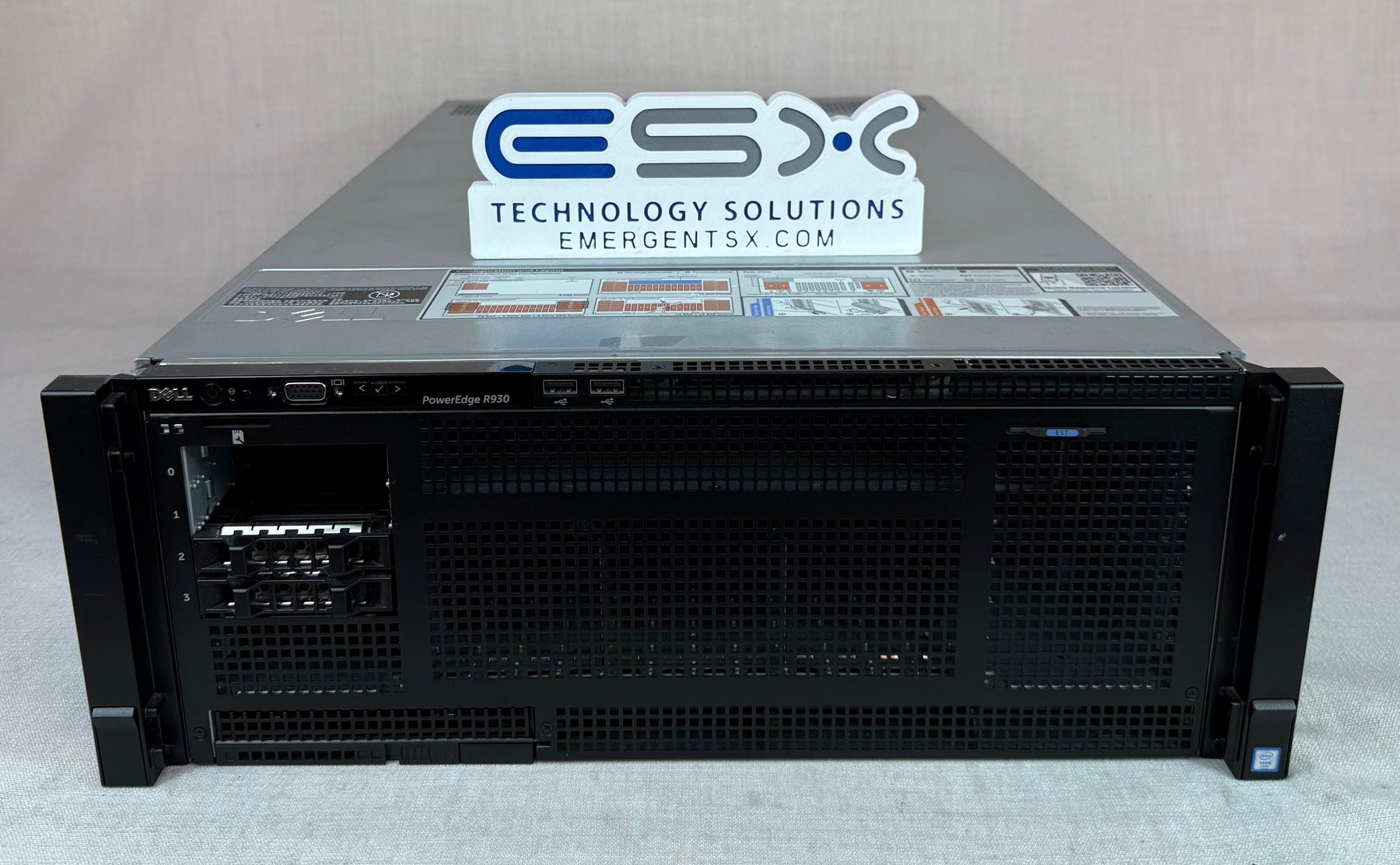 Dell PowerEdge R930 4x 2.5” 4U CTO Server- 4x Heatsink, 2x PSU, iDRAC, MB: Y0V4F