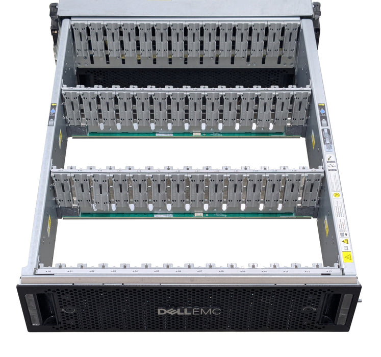 Dell PowerVault ME4084 84x3.5 5U Storage Array 10G iSCSI 16Gb/s FC SFP+ No HDDs