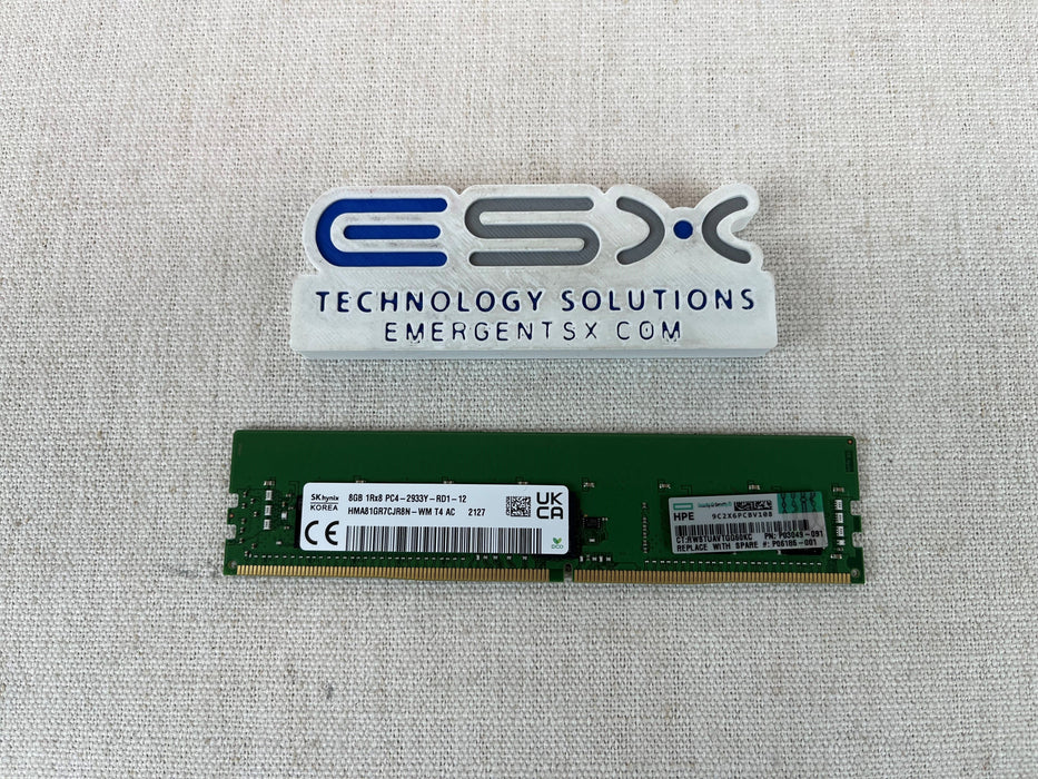 HPE P03049-091 8GB 1Rx8 PC4-2933Y-R RDIMM P06186-001