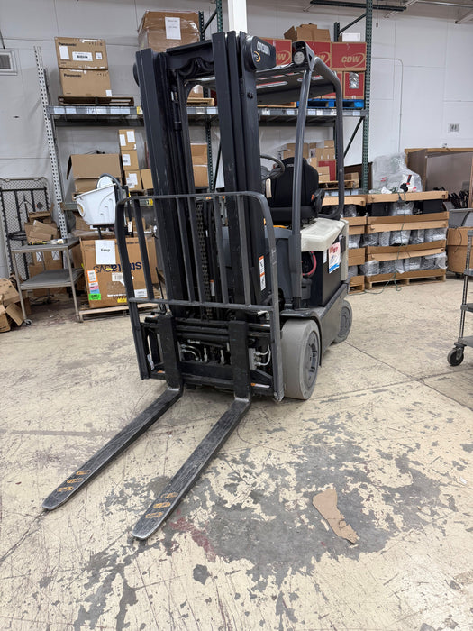 Crown FC5215-50 Electric Forklift Sit-down rider lift | Odometer 173 *See notes*