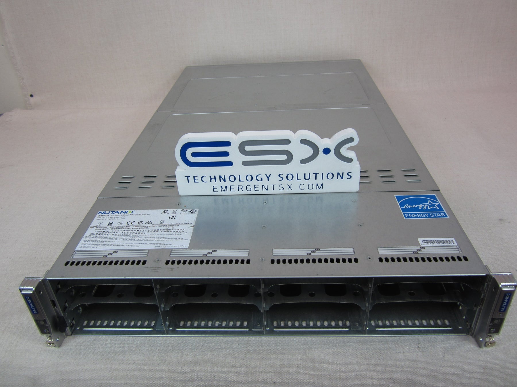 Nutanix NX-8235-G5 2U 12x 3.5” 2 Node CTO Server CSE-827 – X10DRT-P-G5-NI22