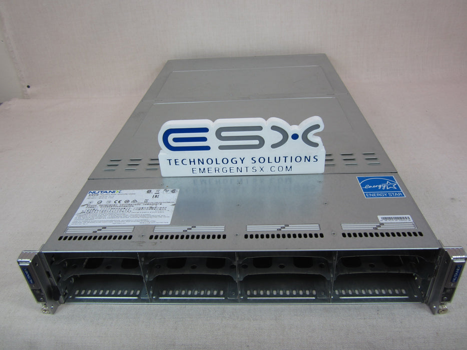 Nutanix NX-8235-G5 2U 12x 3.5” 2 Node CTO Server CSE-827 – X10DRT-P-G5-NI22