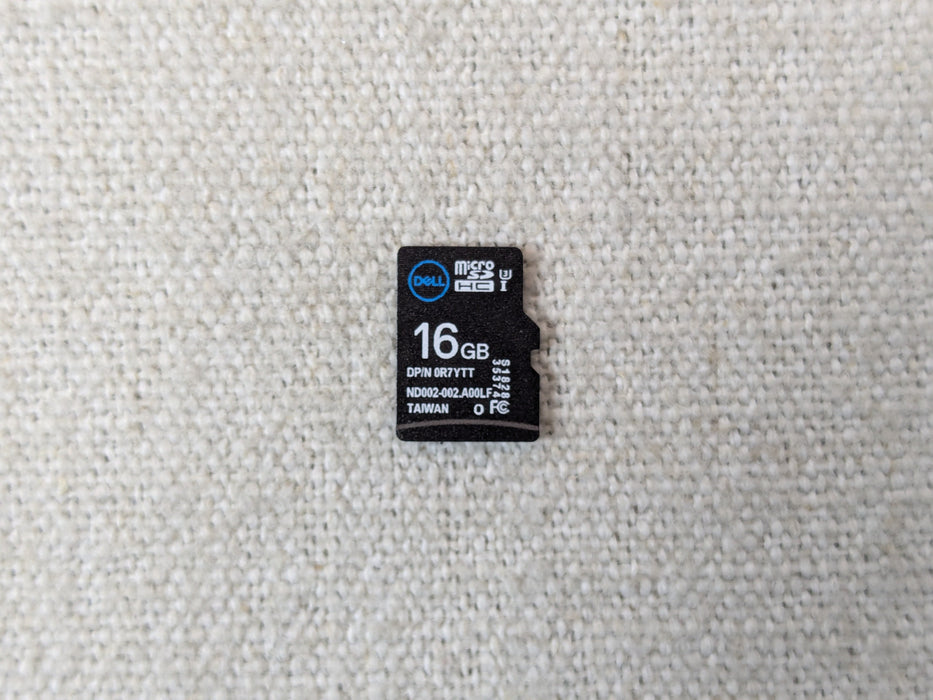 Dell R7YTT 16GB iDRAC vFlash Micro SDHC Class 10 SD Card R440 R640 R740