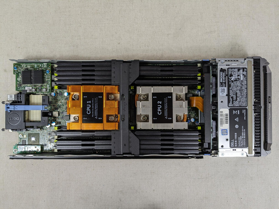 Dell PowerEdge M630 VRTX 1.8” Blade Server 2x 12 Core E5-2690v3 64GB 2x 200GB