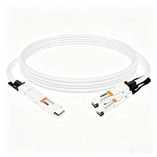 800G InfiniBand NDR Twin-port OSFP to 2x400G QSFP112 Passive Breakout Direct Attach Copper Cable