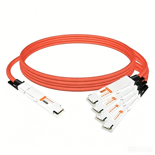 800G InfiniBand NDR Twin-port OSFP to 4x200G OSFP Breakout ACC