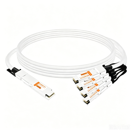 800G InfiniBand NDR Twin-port OSFP to 4x200G QSFP112 Passive Breakout Direct Attach Copper Cable