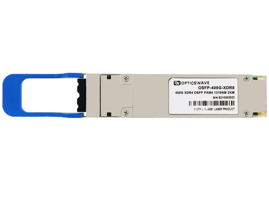 400GBASE-XDR4 OSFP56  Finned Top PAM4 1310nm 2km DOM Optical Transceiver Module