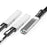NSComm NVIDIA/Mellanox Compatible 800G OSFP Finned Top to 2 x 400G OSFP Flat Top Ethernet Active Electrical Copper Breakout Cable up to 5m(16ft)