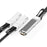 NSComm NVIDIA/Mellanox Compatible 800G OSFP Finned Top to 2 x 400G QSFP112 Active Direct Attach Copper Breakout Cable up to 5m(16ft)