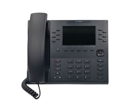 80C00003AAA-A - Mitel 6869i 12-Lines Dual-Port Ethernet 4.3-inch LCD VoIP Phone