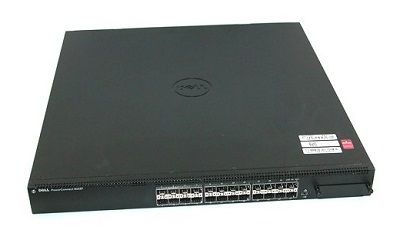 8132F - Dell PowerConnect 8132F Switch 24x 10Gb SFP+ Ports with 2x PSU and Rails