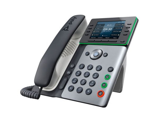 82M88AA - HP Poly Edge E320 8-Lines Dual-Port Ethernet 3.5-inch LCD Bluetooth VoIP Phone