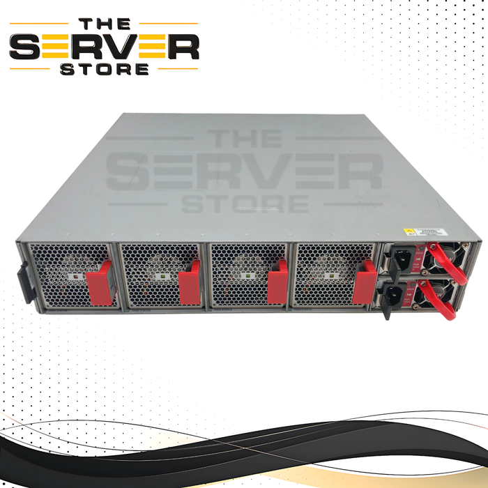 Arista DCS-7050TX-128-F 7050TX-128 Series 2RU Data Center Switch, 96x 10GBASE-T (RJ45) Ports, 8x 40GbE QSFP+ Ports, Front-to-Rear Airflow. P/N: DCS-7050TX-128-F.