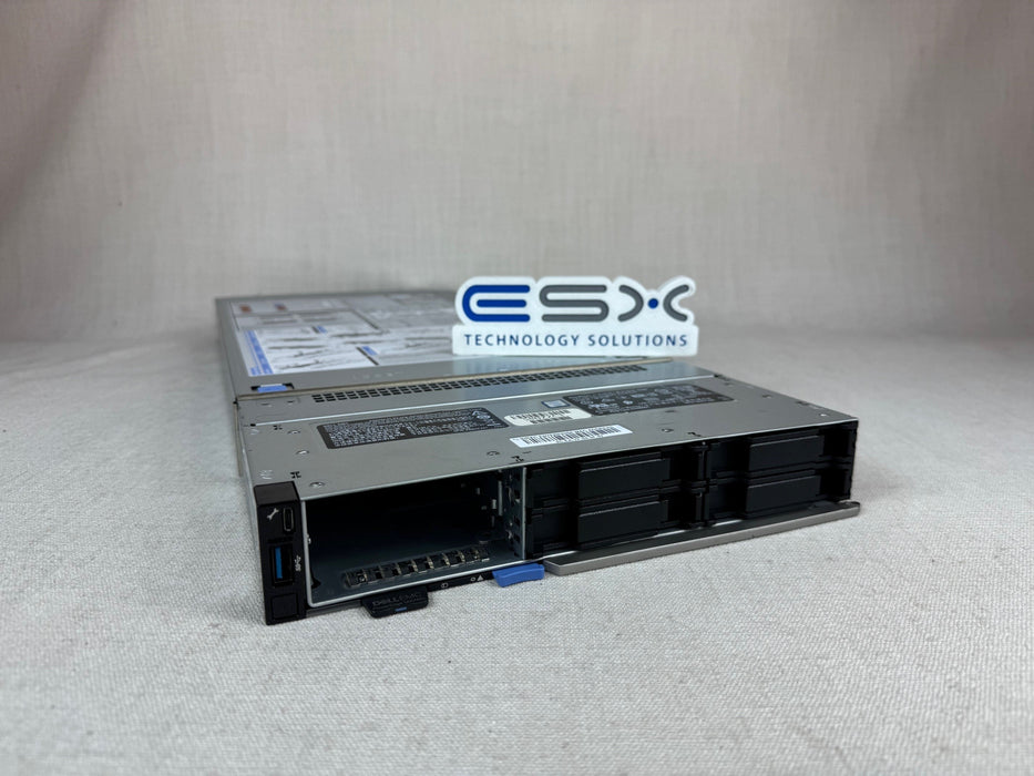 Dell PowerEdge MX740c Blade Server 2x 16C Gold 6130 @ 2.1GHz, 512GB RAM, H730p
