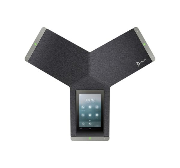 849B2AA#ABA - HP Poly Trio C60 Dual-Port Ethernet 5-inch Multi-Touch Screen Bluetooth Wi-Fi Conference IP Phone