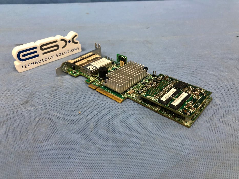 LSI MegaRAID SAS9286-8E 8 Port 6Gb/s SAS/SATA PCIe RAID Controller w/ BAT1S1P-A