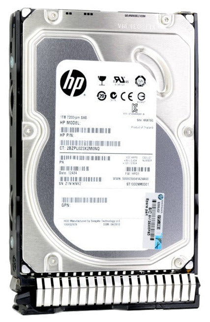 862140-001 861754-B21 HPE 6TB 7.2K 12G ML 3.5" SAS Hard Drive
