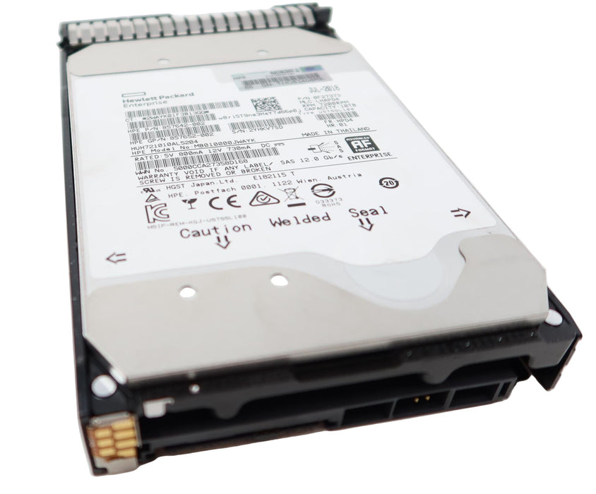 857965-001 857644-B21 HPE 10TB SAS 3.5" 7.2K 12GB/s Hard Drive