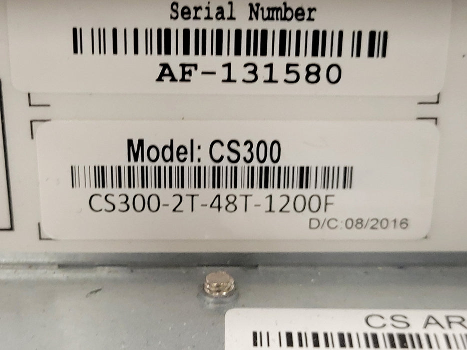 228TB Nimble Storage CS300 & 2 x ES1-H90T – 6.2TB Flash, 10Gbe