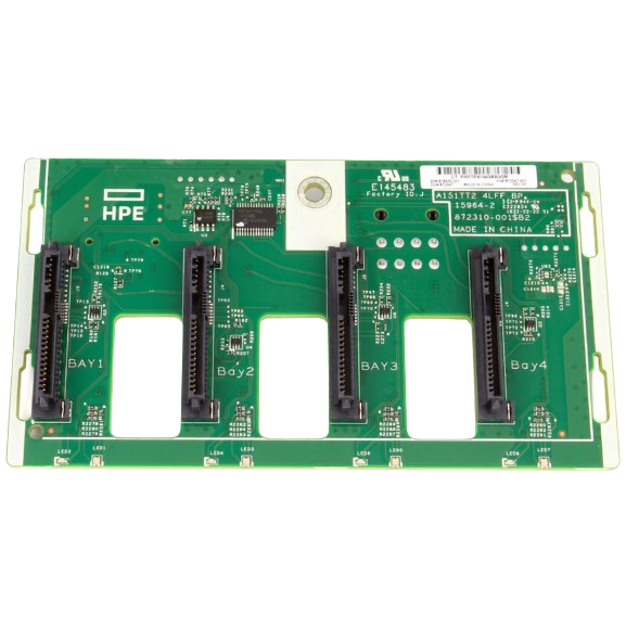 878930-001 872047-001 872310-001 HPE ML350 ML110 ML30 4LFF 12G SAS Backplane - Refurbished