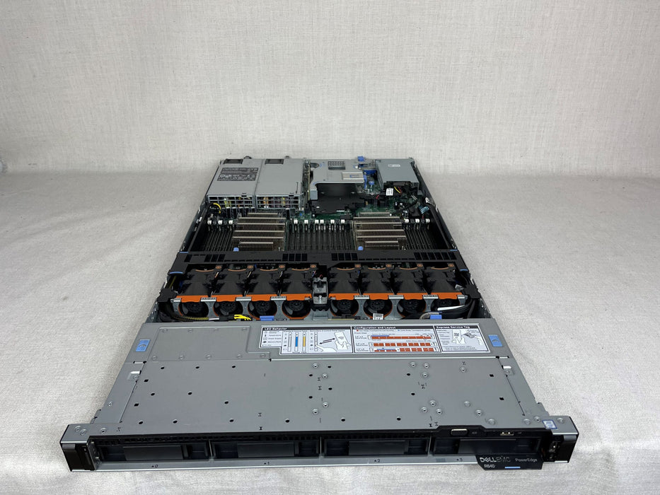 Dell PowerEdge R640 Server 2x 24C Platinum 8160M 2.1GHz 256GB RAM 2x 200GB SSD