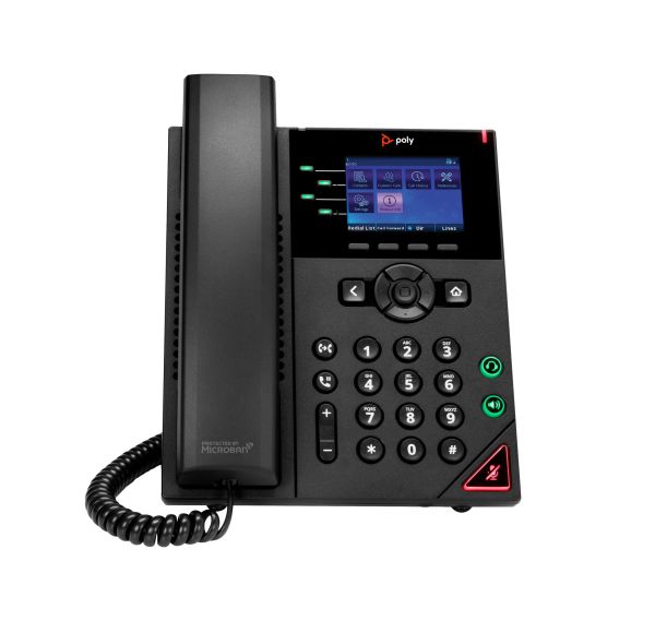 89B58AA - HP Poly VVX 250 OBi 4-Lines Dual-Port Ethernet 2.8-inch LCD VoIP Phone