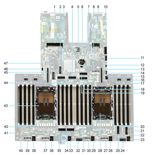 8FFC2 — System Board Motherboard | Dell PowerEdge R760XA
