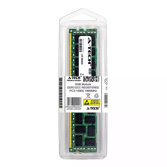 8GB DDR3 PC3-14900R 1866MHz RDIMM HP 712382-071 Server Memory RAM HP