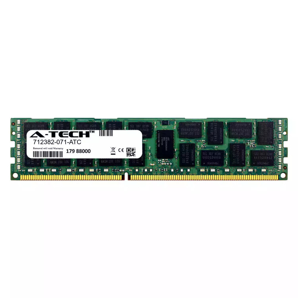 8GB DDR3 PC3-14900R 1866MHz RDIMM HP 712382-071 Server Memory RAM HP