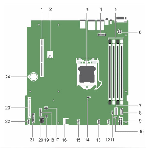 8TY14 — System Board Motherboard | Dell PowerEdge R230