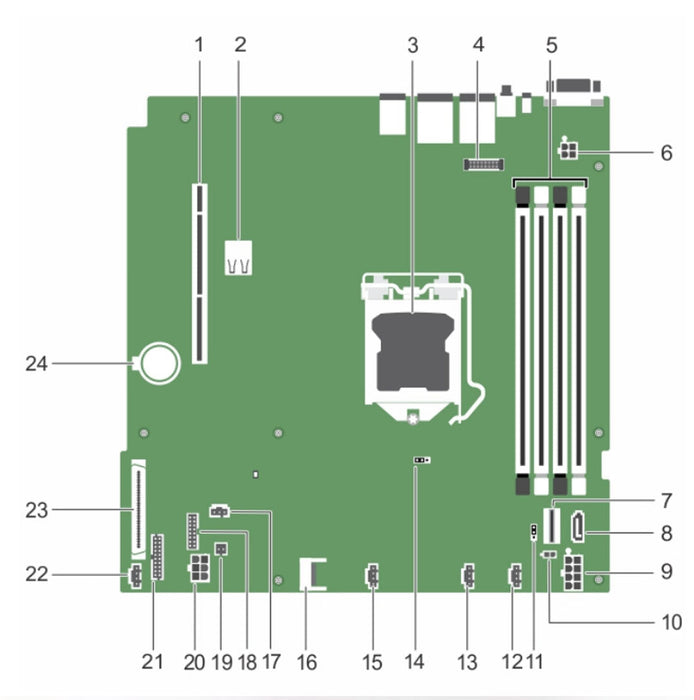 8TY14 — System Board Motherboard | Dell PowerEdge R230