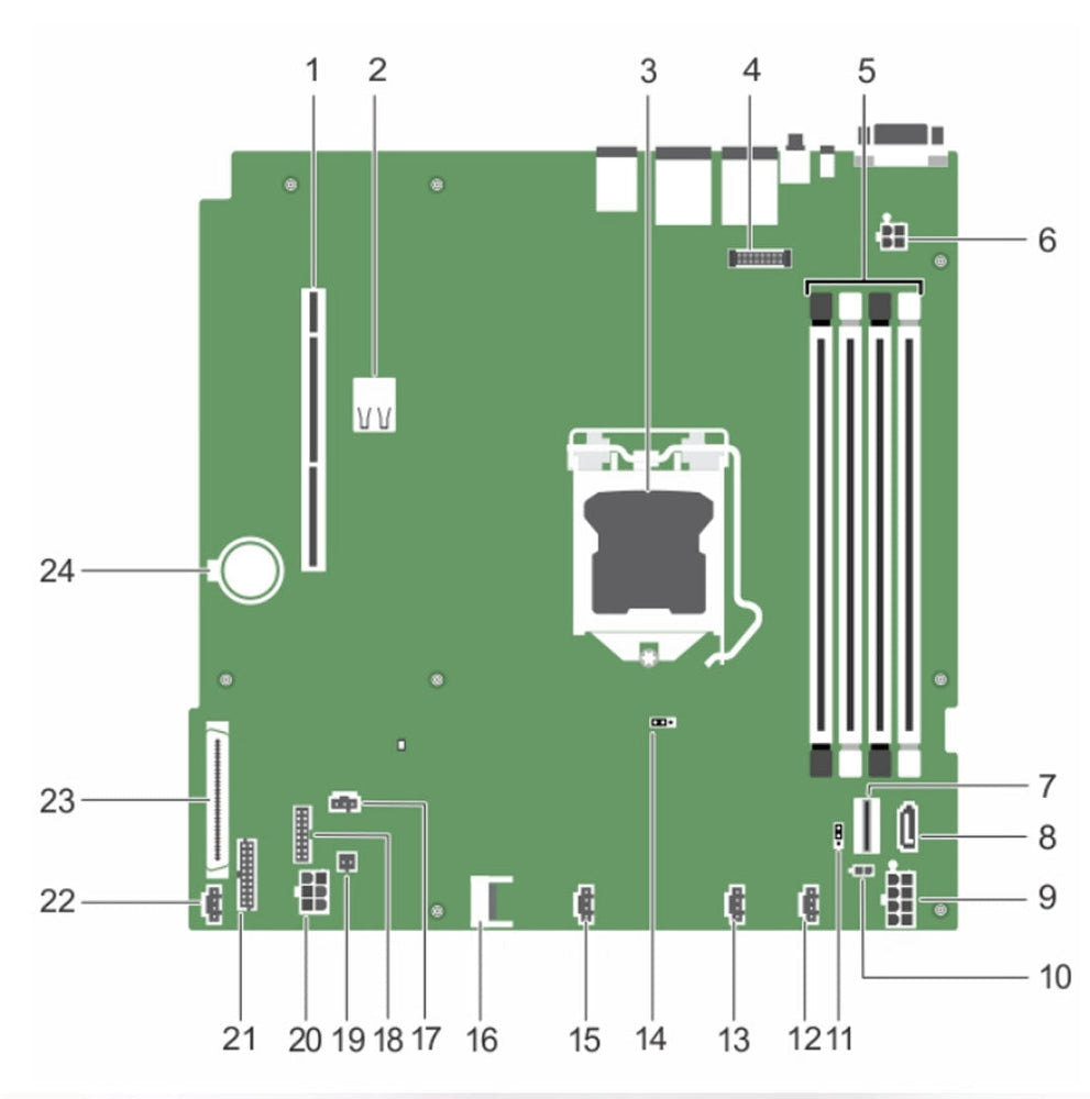 8TY14 — System Board Motherboard | Dell PowerEdge R230