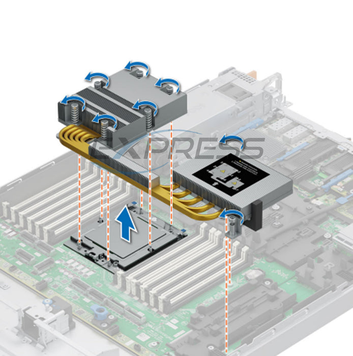 8W71V - C-Type Heatsink | Refurbished Dell PowerEdge R6715