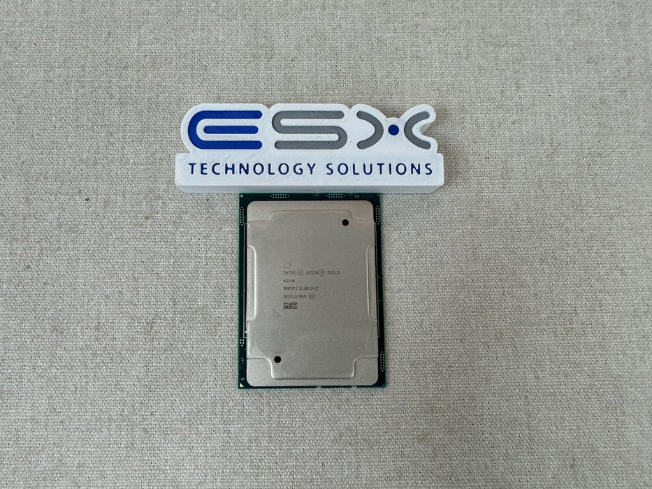 Intel Xeon 12-Core Gold 6246 @ 3.3GHz 24.75MB 165W LGA3647 Processor SRFPJ CPU