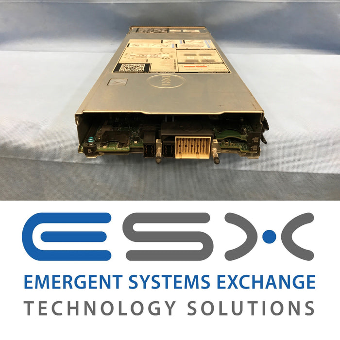 Dell PowerEdge M620 Blade Server 2x10 Core E5-2660v2 @2.2GHz 768GB H710 10GB NDC