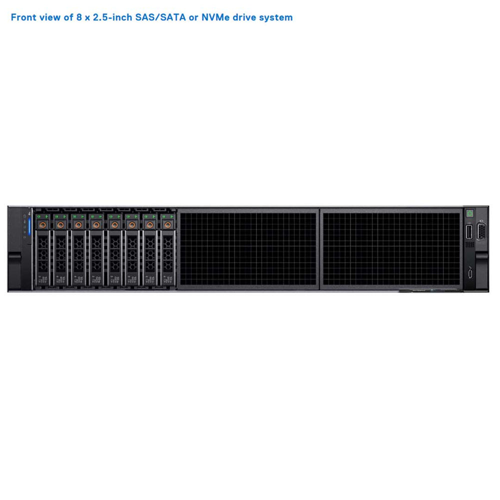 8x 2.5" Rack Chassis | Refurbished Dell PowerEdge R760XS