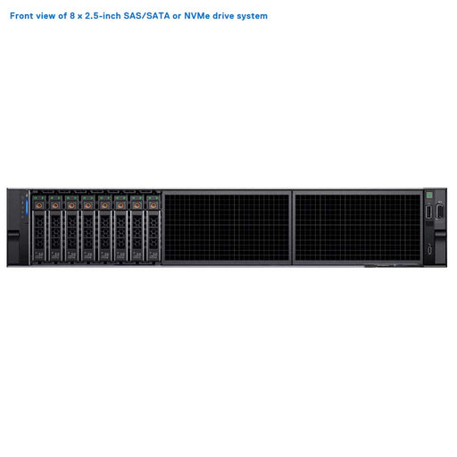 8x 2.5" Rack Chassis | Refurbished Dell PowerEdge R760XS