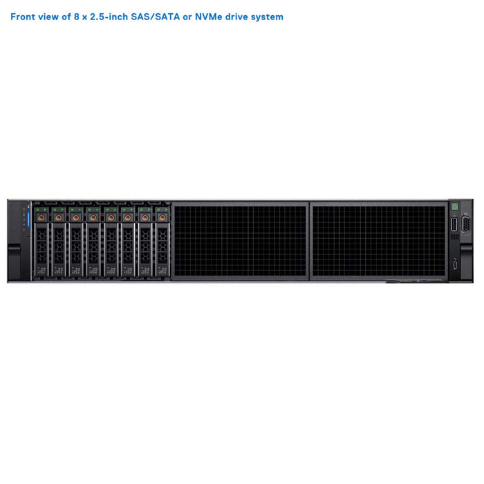 8x 2.5" Rack Chassis | Refurbished Dell PowerEdge R760XS