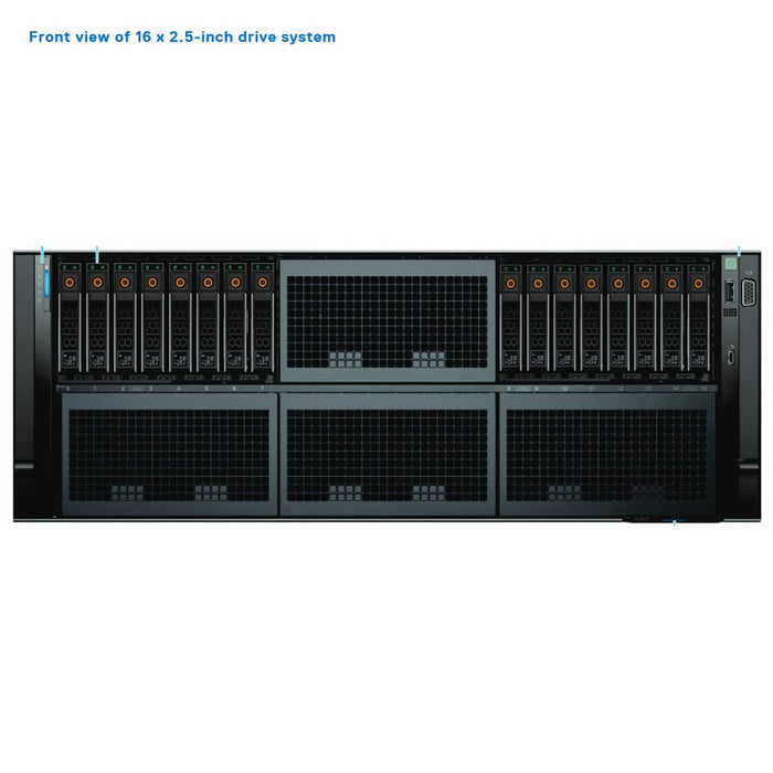 8x 2.5" Rack Chassis | Refurbished Dell PowerEdge R960