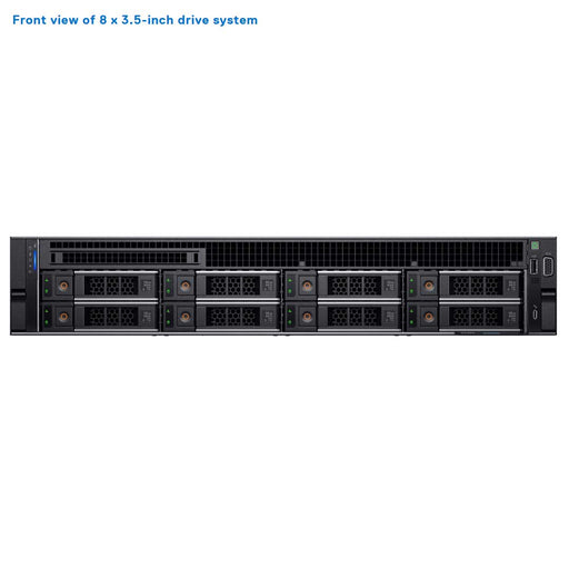 8x 3.5" Rack Chassis | Dell PowerEdge R7615