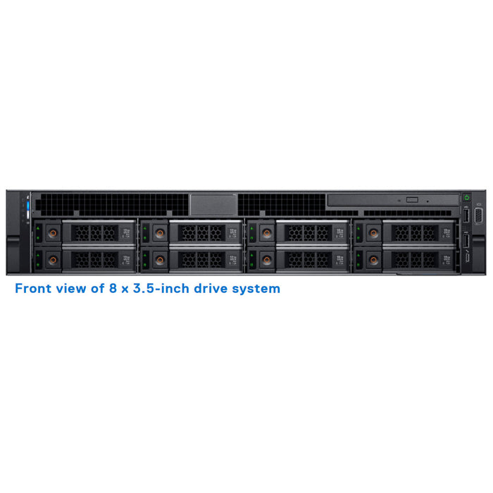 8x 3.5" SAS/SATA Rack Chassis | Refurbished Dell PowerEdge R540