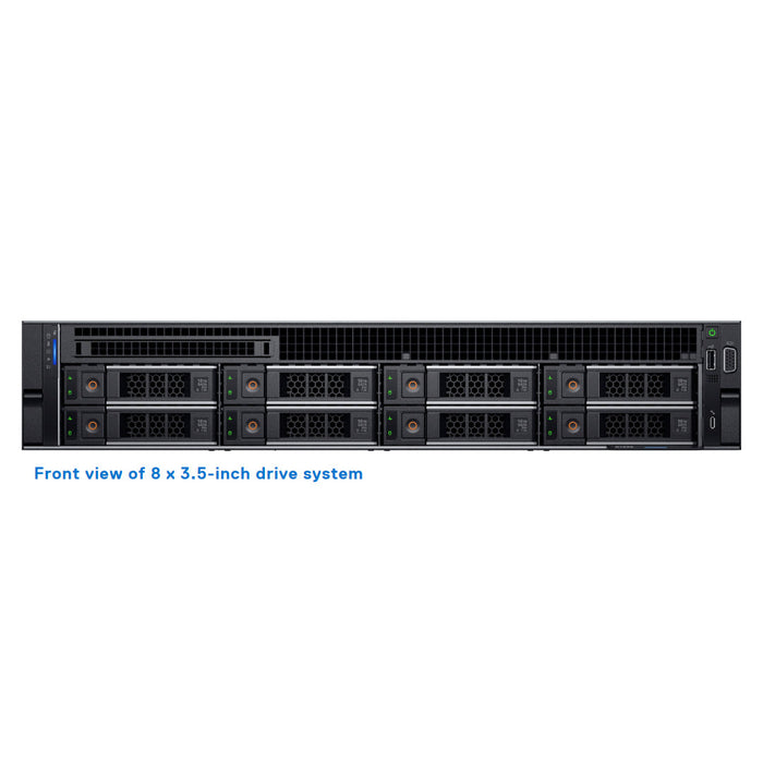 8x 3.5" (SAS/SATA) Rack Chassis | Refurbished Dell PowerEdge R750xs