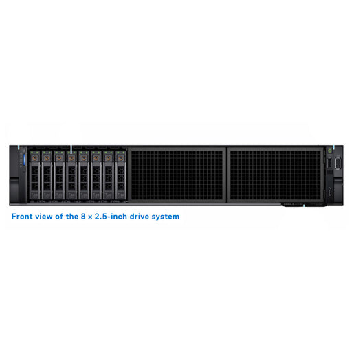 8x2.5" (NVMe) Rack Chassis | Refurbished Dell PowerEdge R750