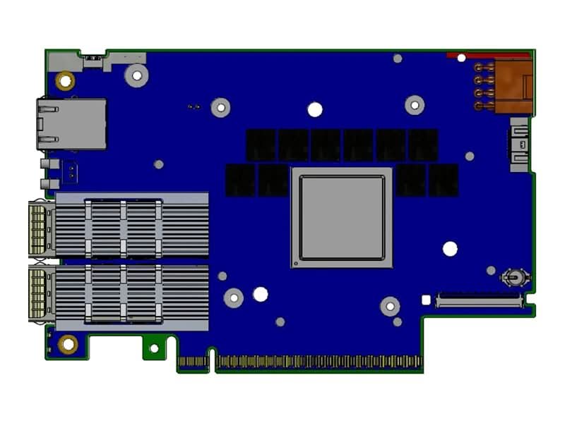 NVIDIA 900-9D3B6-00SC-EA0 BlueField-3 B3210E E-Series FHHL DPU 100GbE Network Adapter